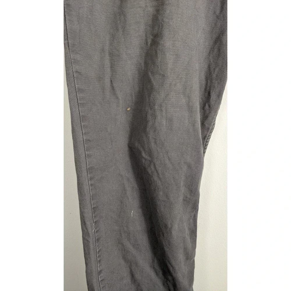 Carhartt Men's Relaxed Fit Rugged Flex Canvas Work‎ Pants Gray Size 38x30